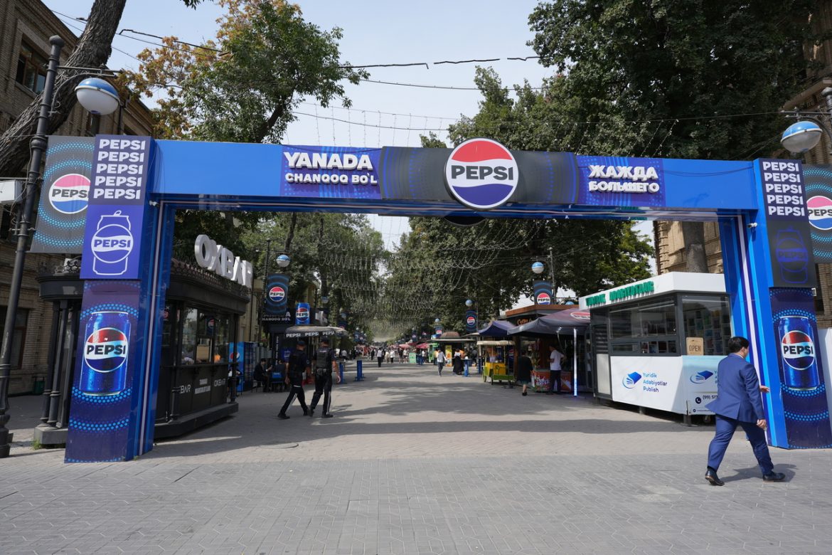 タシュケントはペプシとコカコーラの覇権争いが熾烈な印象を受けました
