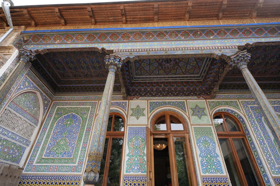 建物の装飾が美しい