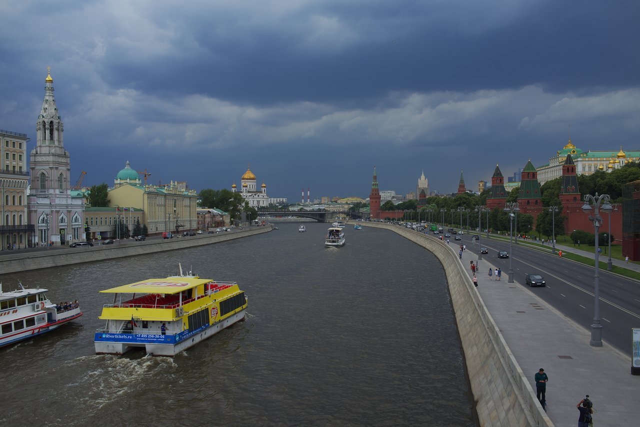 モスクワ川の景色