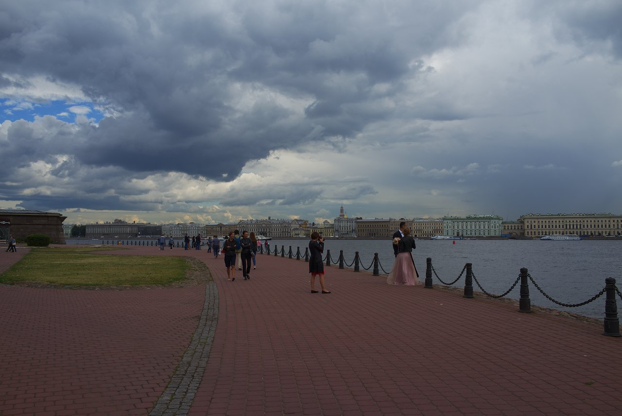 ペトロパヴロフスク要塞からの景色