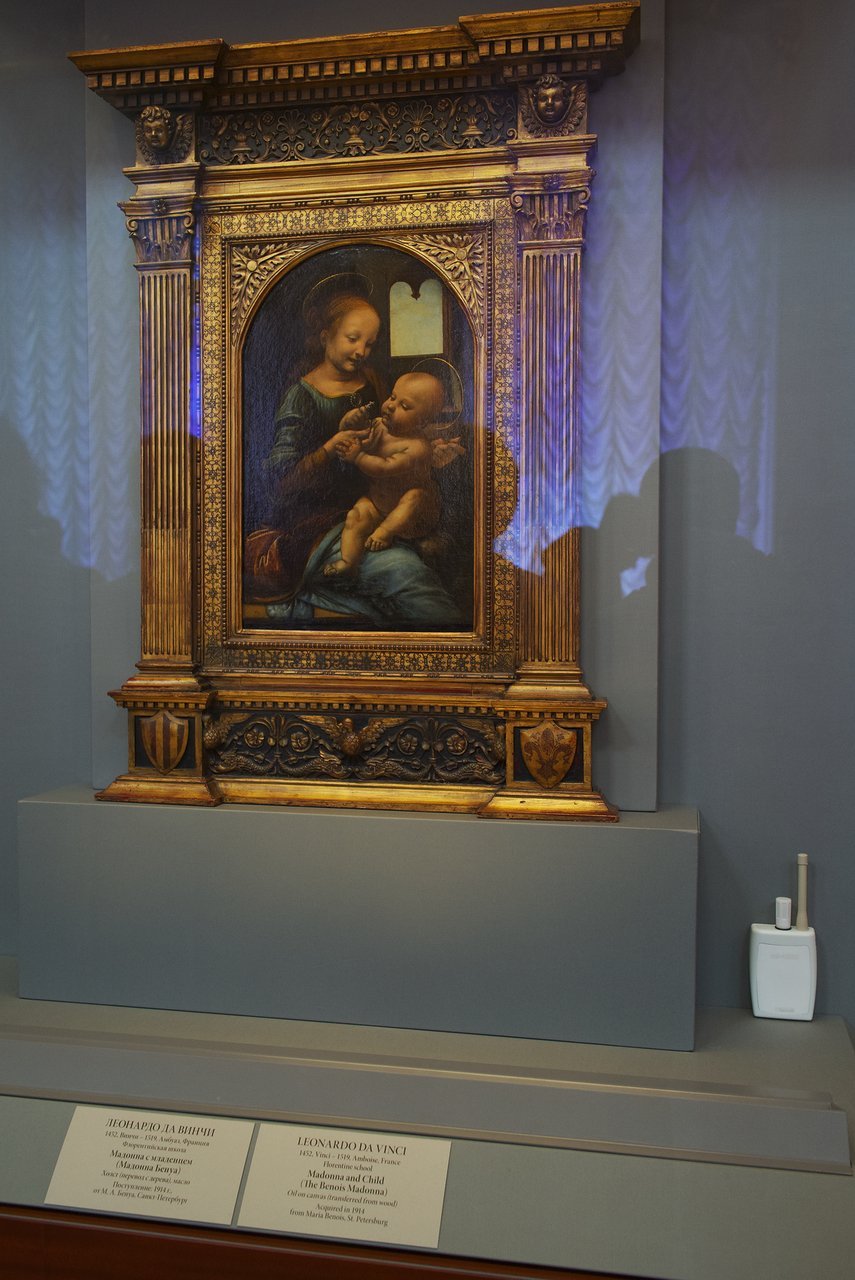 レオナルド・ダ・ヴィンチの「ブノアの聖母」