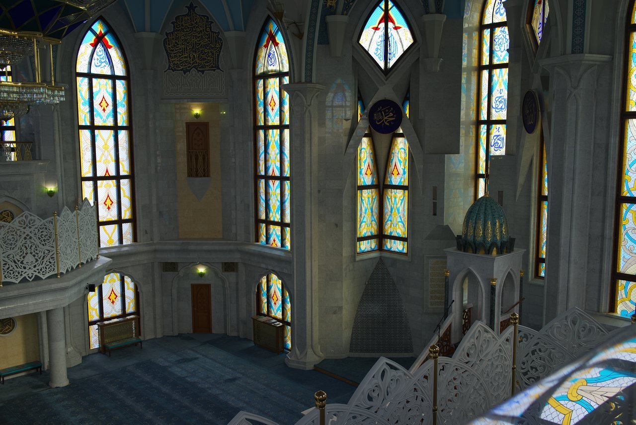 クル・シャーリフモスクの礼拝堂