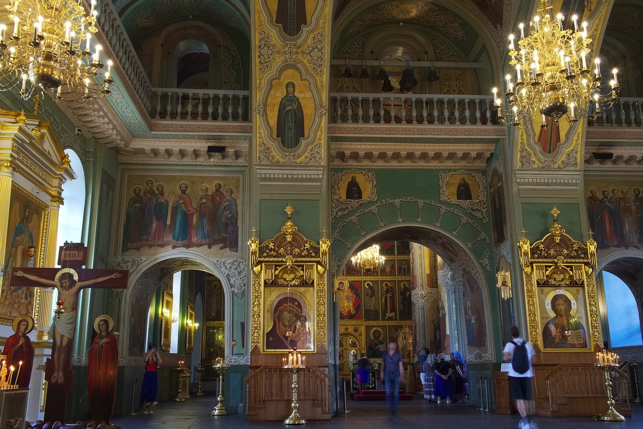 ブラゴヴェシェンスキー大聖堂の内部