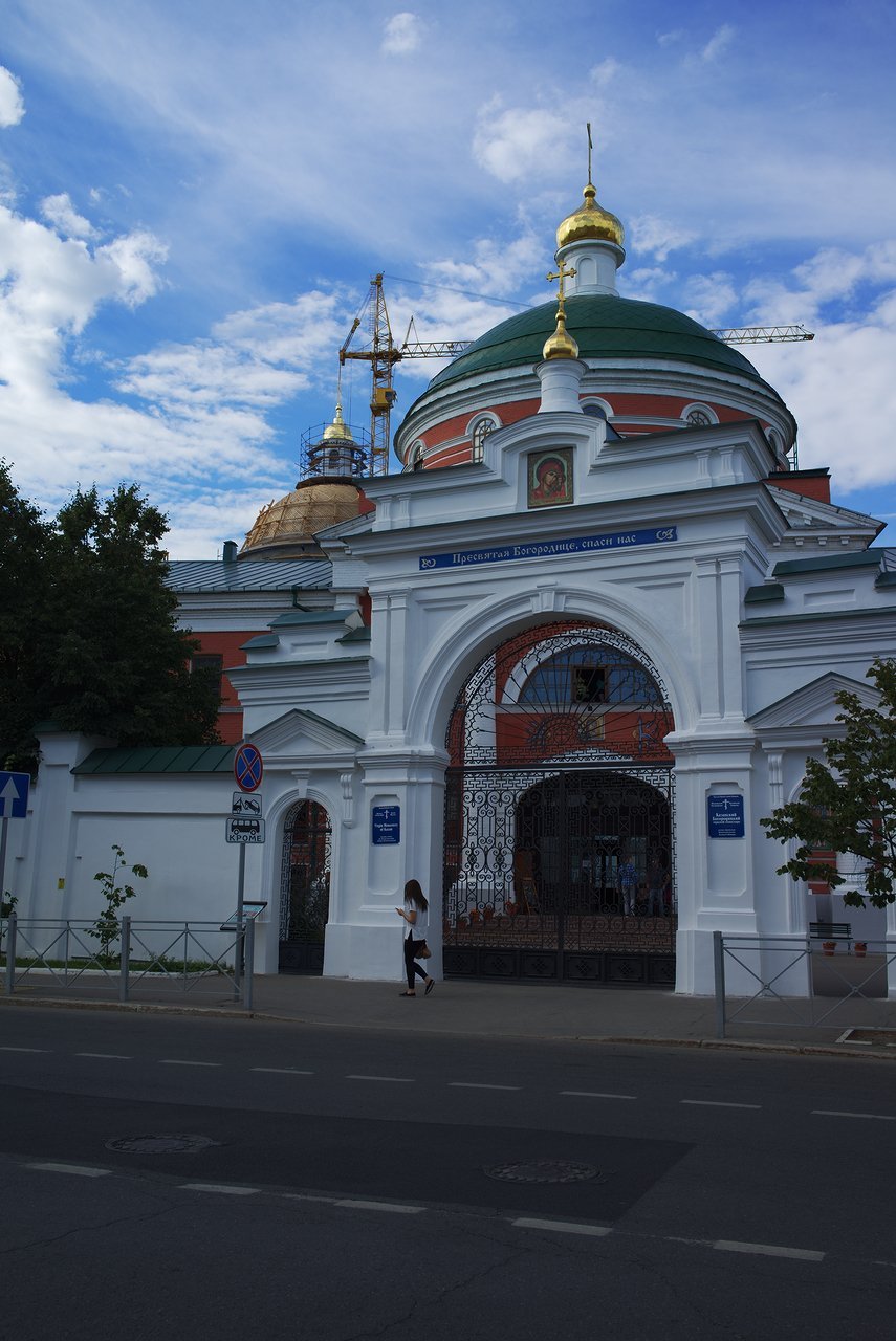 カザン・クレムリン近くのロシア正教の教会