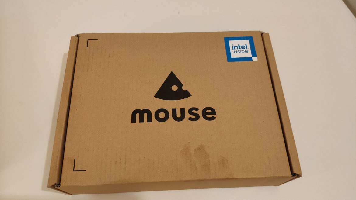 mouse e10の外箱