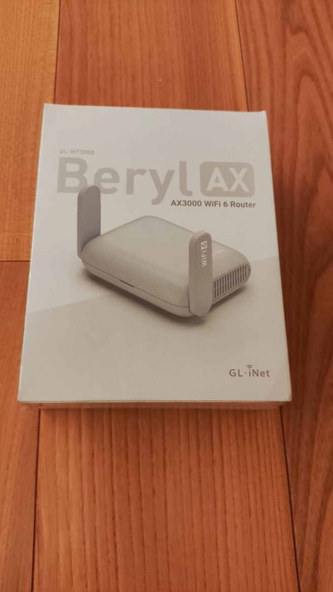 AmazonでGL.iNETのGL-MT3000を購入しました