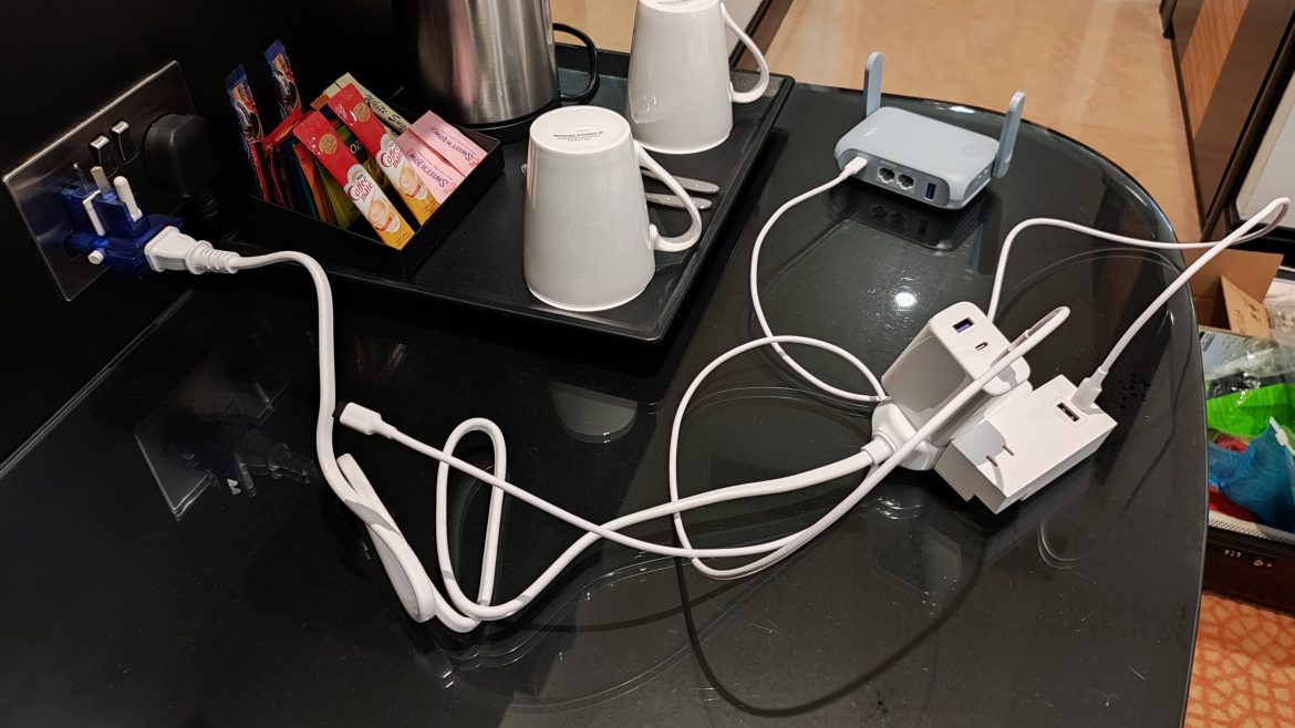 ドバイのホテルで実際にGL-MT3000を使いました